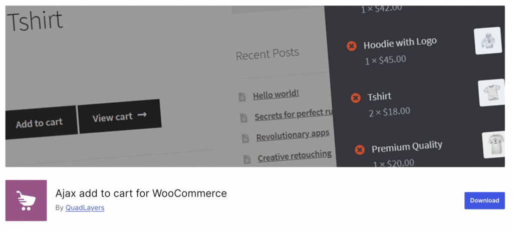 AJAX Add to Cart for WooCommerce