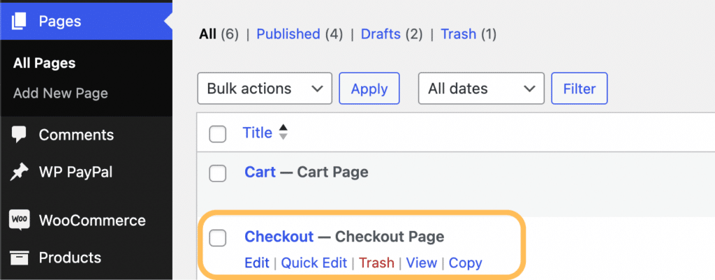 WooCommerce checkout remove fields: editing the checkout page