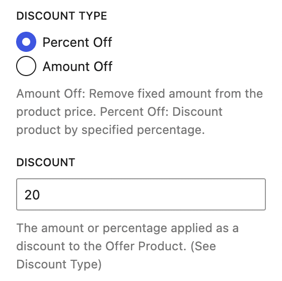 WooCommerce Order Bumps: CheckoutWC order bump discount type