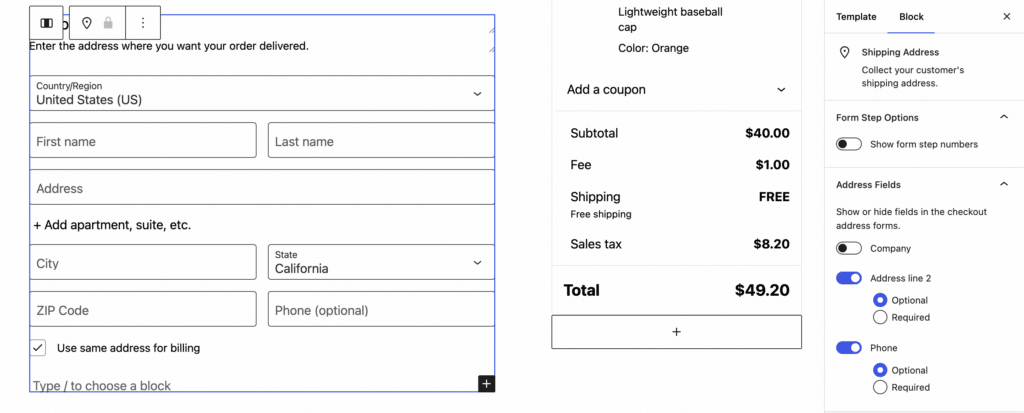 WooCommerce checkout remove fields: removing woocommerce checkout fields