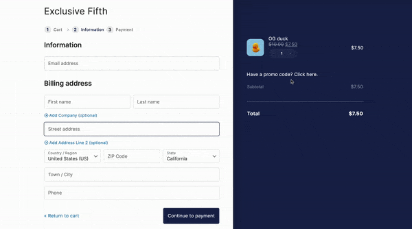 Address validation